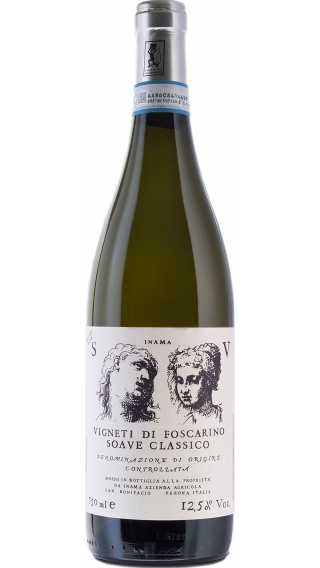 Bottle of Inama Vigneti di Foscarino Soave Classico 2018 wine 750 ml