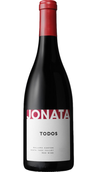 Bottle of Jonata Todos 2019 wine 750 ml