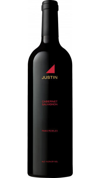 Bottle of Justin Cabernet Sauvignon 2018 wine 750 ml