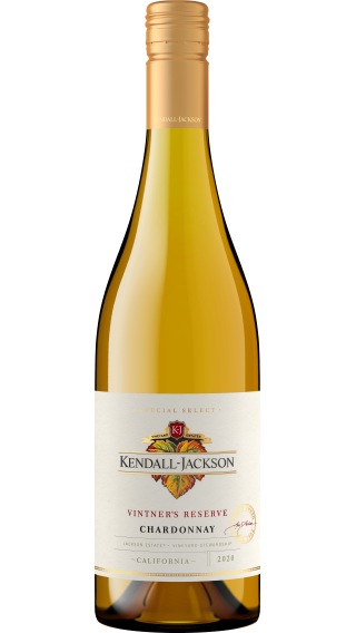 Bottle of Kendall-Jackson Vintner's Reserve Chardonnay 2022 wine 750 ml