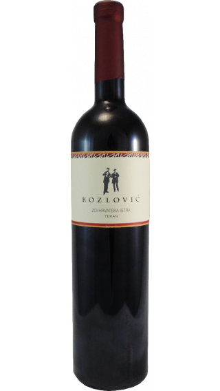 Bottle of Kozlovic Teran 2017 wine 750 ml