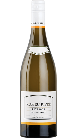 Bottle of Kumeu River Rays Road Chardonnay 2022 wine 750 ml