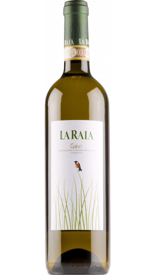 Bottle of La Raia Gavi 2020 wine 750 ml