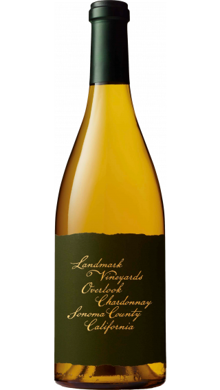 Bottle of Landmark Vineyards Overlook Chardonnay 2016 wine 750 ml