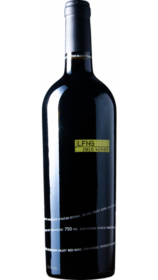 Bottle of Laughing Stock Vineyards Blind Trust Red 2018 wine 750 ml