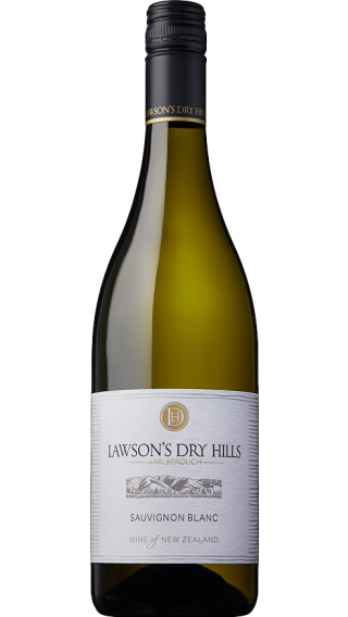 Bottle of Lawson's Dry Hills Sauvignon Blanc 2022 wine 750 ml