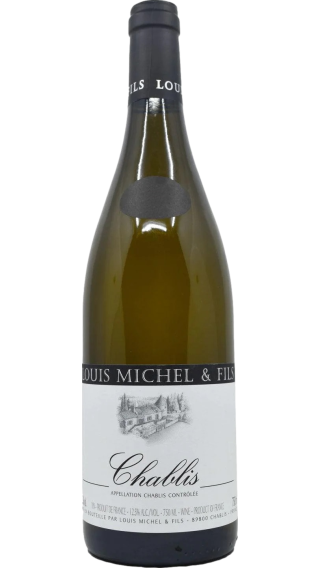 Bottle of Louis Michel & Fils Chablis 2022 wine 750 ml