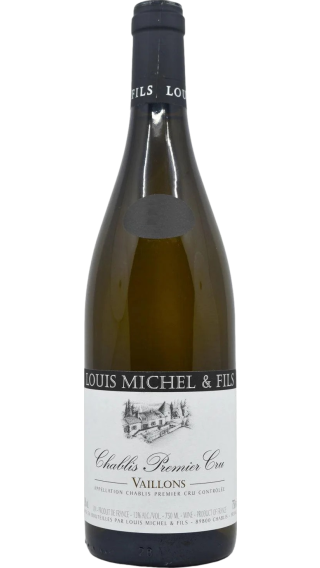 Bottle of Louis Michel & Fils Chablis Premier Cru Vaillons 2022 wine 750 ml
