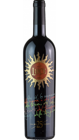Bottle of Luce della Vitte 2017 wine 750 ml
