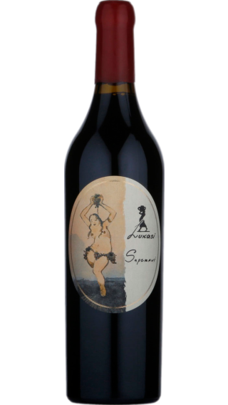Bottle of Lukasi Saperavi 2016 wine 750 ml