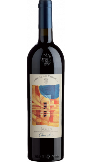 Bottle of Michele Chiarlo Barolo Cannubi 2017 wine 750 ml