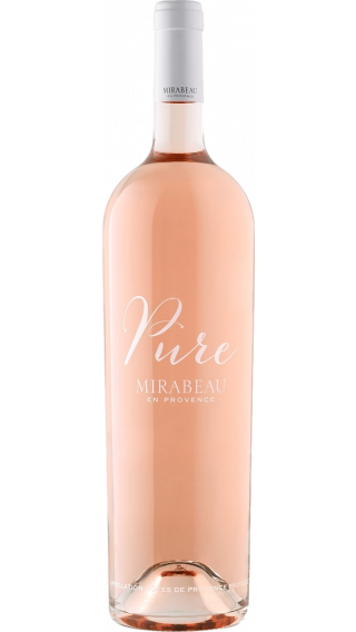 Bottle of Mirabeau Pure Provence Rose 2020 wine 750 ml