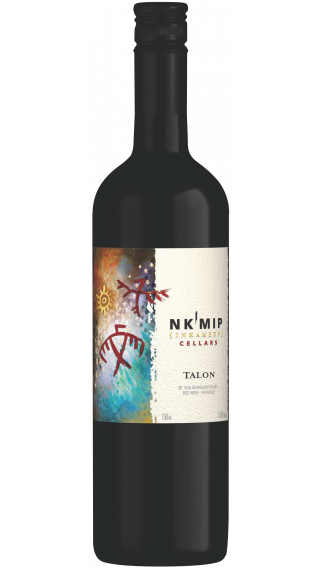 Bottle of Nk Mip Cellars Talon 2018 wine 750 ml