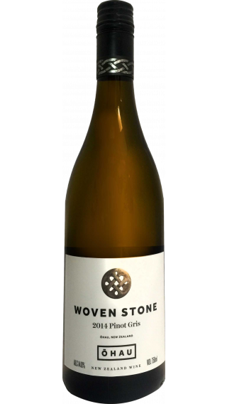 Bottle of Ohau Woven Stone Pinot Gris 2014 wine 750 ml