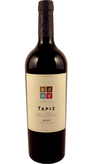 Bottle of Tapiz Alta Collection Malbec 2020 wine 750 ml