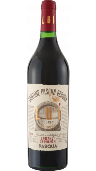 Bottle of Pasqua Lui Cabernet Sauvignon 2017 wine 750 ml