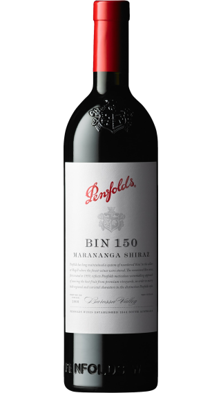 Bottle of Penfolds Bin 150 Marananga Shiraz 2018 wine 750 ml