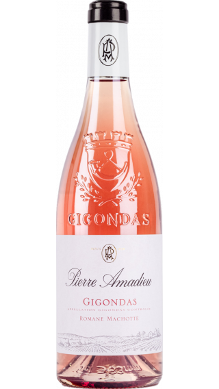 Bottle of Pierre Amadieu Gigondas Romane Machotte Rose 2021 wine 750 ml