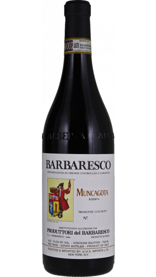 Bottle of Produttori del Barbaresco Barbaresco Riserva Muncagota 2017 wine 750 ml