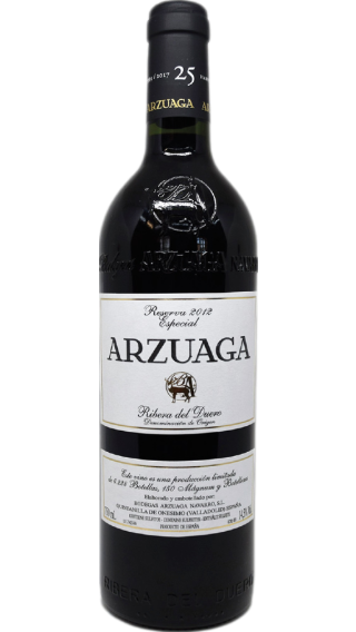 Bottle of Arzuaga Reserva Especial 2019 wine 750 ml