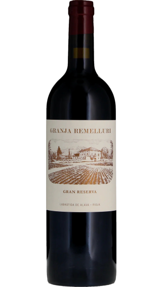 Bottle of Remelluri Granja Gran Reserva Rioja 2012 wine 750 ml
