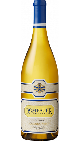 Bottle of Rombauer Vineyards Chardonnay 2020 wine 750 ml