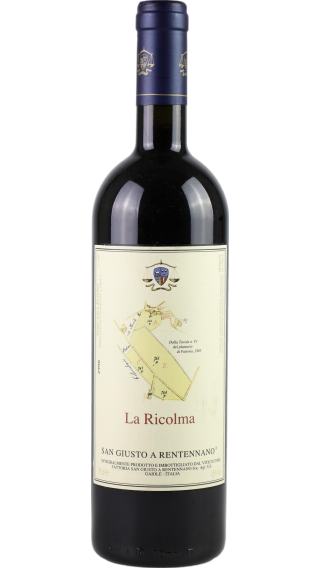 Bottle of San Giusto a Rentennano La Ricolma 2021 wine 750 ml