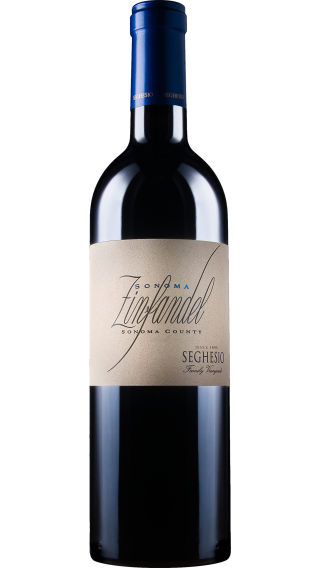 Bottle of Seghesio Sonoma Zinfandel 2021 wine 750 ml