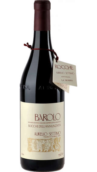 Bottle of Aurelio Settimo Barolo Rocche dell'Annunziata 2017 wine 750 ml