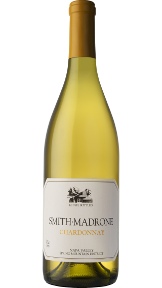 Bottle of Smith Madrone Chardonnay 2018 wine 750 ml