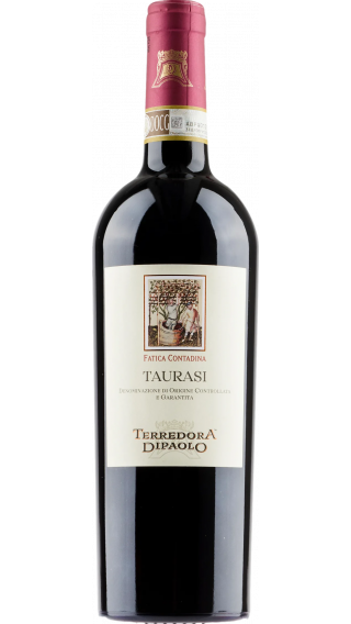 Bottle of Terredora Taurasi Fatica Contadina 2015 wine 750 ml