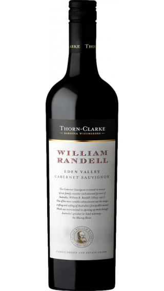 Bottle of Thorn Clarke William Randell Cabernet Sauvignon 2016 wine 750 ml