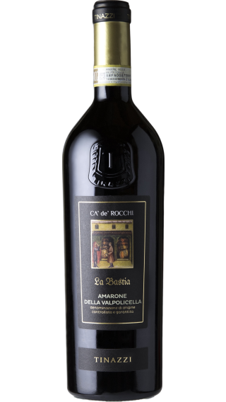 Bottle of Tinazzi Ca de Rocchi Amarone della Valpolicella La Bastia 2019 wine 750 ml
