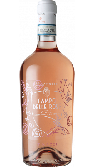 Bottle of Tinazzi Campo delle Rose Bardolino Chiaretto 2021 wine 750 ml