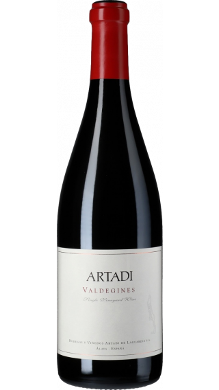 Bottle of Artadi Valdegines 2018 wine 750 ml