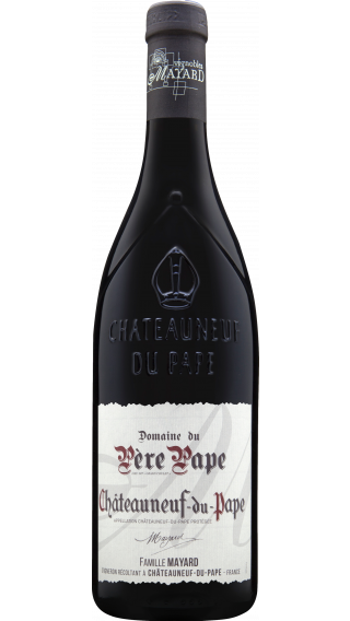 Bottle of Vignobles Mayard Domaine du Pere Pape Chateauneuf du Pape 2019 wine 750 ml