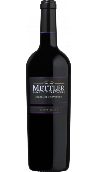 Bottle of Mettler Cabernet Sauvignon 2016 wine 750 ml