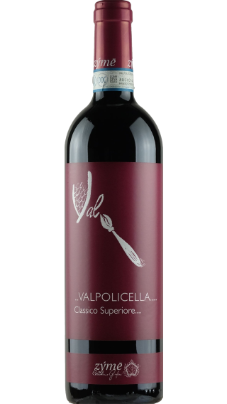 Bottle of Zyme Valpolicella Superiore 2019 wine 750 ml